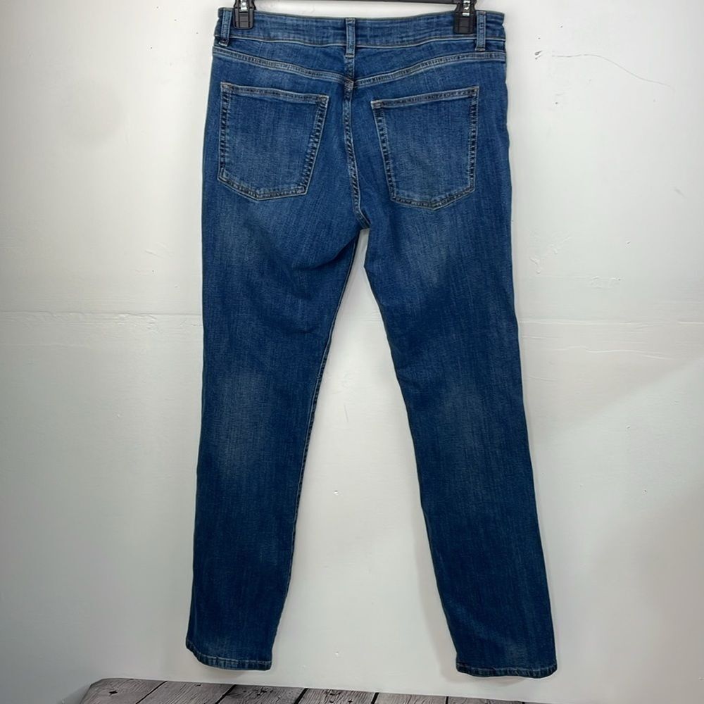 Warp + Weft ORD Chicago Straight Jeans Mens 32x34 Medium Wash Blue Stretch Denim - Picture 4 of 14